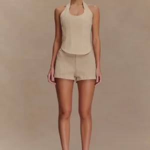 Meadow Denim Shorts - Stone Wash