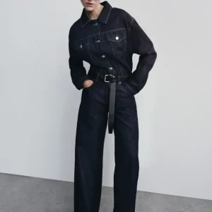 Mannon Mid Rise Denim Jeans - Washed Indigo Blue