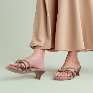 Andie Bronze Kitten Heels