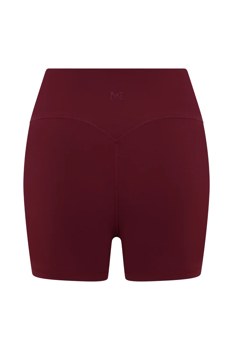 Orion Active Bike Shorts - Burgundy - Image 9